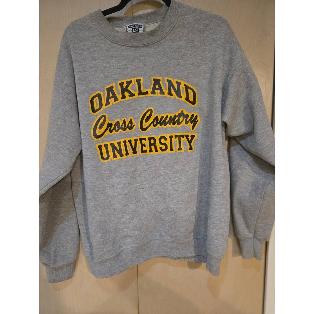 Vintage Lee Heavyweight Oakland Cross Country University Sweatshirt USA Large...